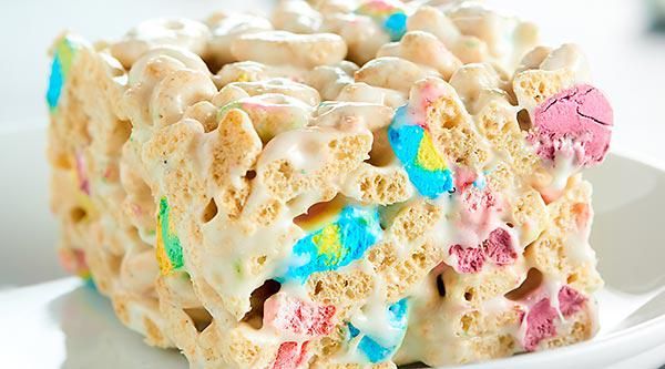 Батончик Lucky Charms Marshmallow Treats 0422 фото