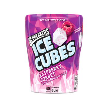 Жуйки Ice Cubes Raspberry Sorbet 40 шт 0440 фото