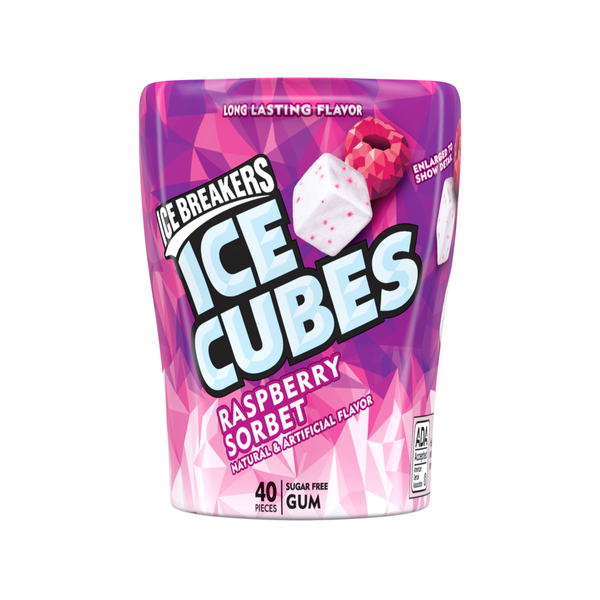 Жуйки Ice Cubes Raspberry Sorbet 40 шт 0440 фото