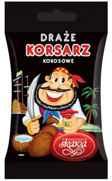 Драже Korsarz Kokosowe 70g 4539 фото