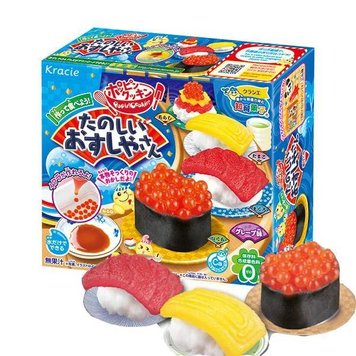 Японский набор "Сделай сам" Kracie Popin Cookin Funny Sushi Shop Суши 28g 0137 фото