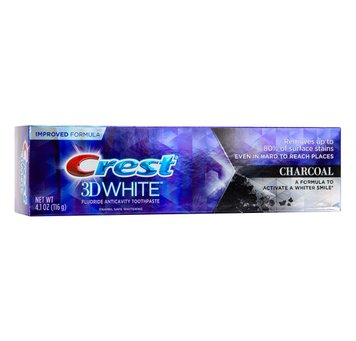 Crest 3D White Charcoal 116g 0879 фото