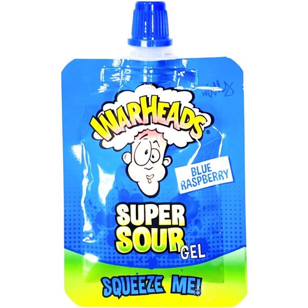 Рідка цукерка Warheads Super Sour Squeeze Me Gel 20g Блакитна малина 4995 фото