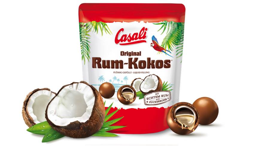 Драже з ромом Casali Original Rum - Kokos 175 g 4945 фото