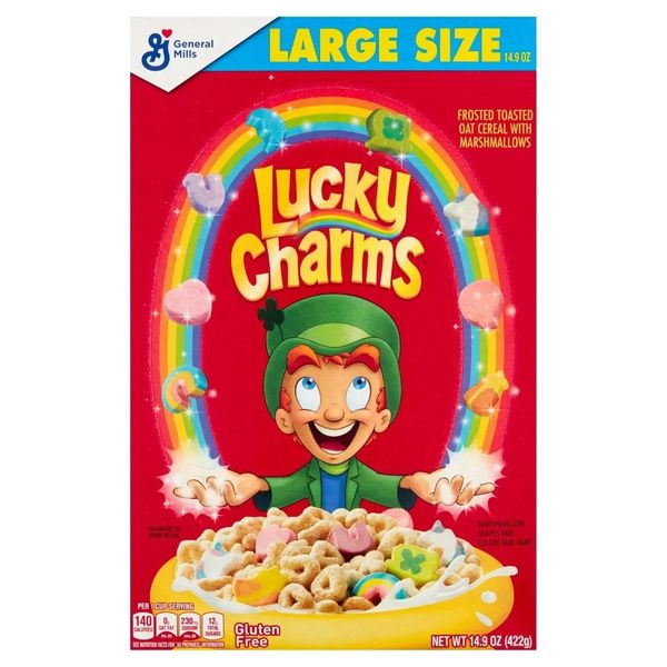 Сухий сніданок Lucky Charms Large Size 422 g 0560 фото