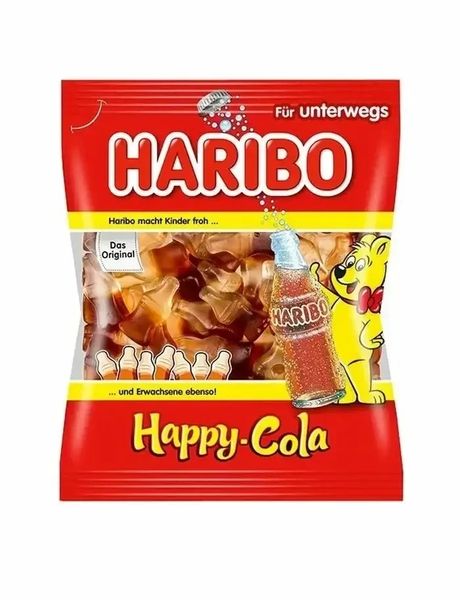 Желейки Haribo Happy-Cola 175g 4902 фото