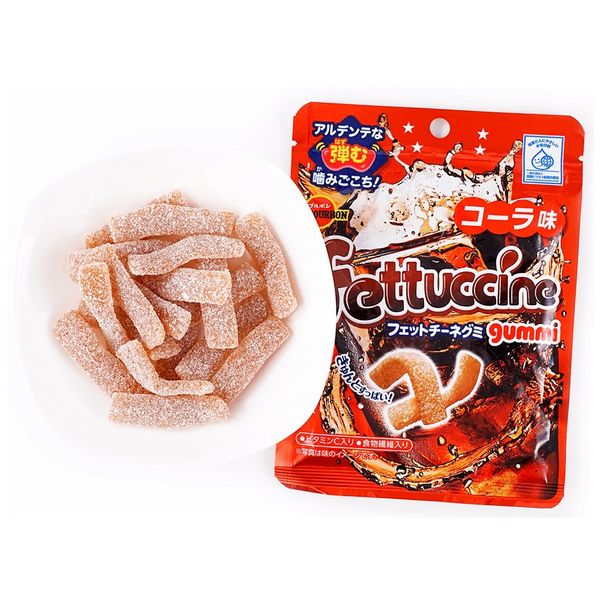 Желейні цукерки Bourbon Fettuccine Gummy Cola 50 g 5562 фото