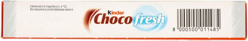 Шоколадні батончики Kinder Choco Fresh, 103 g 5505 фото