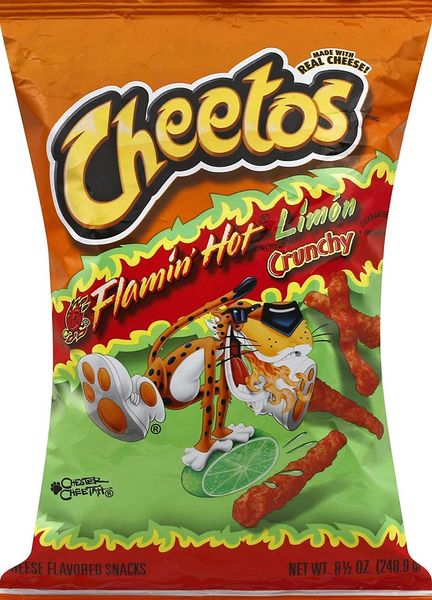 Чіпси Cheetos Flamin Hot Limon Cheese Snacks 240.9 g 1257 фото