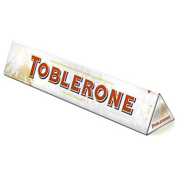 Шоколад Toblerone White Chocolate With Honey And Almond Nougat 100g 5335 фото