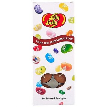 Набір свічок Jelly Belly Scented Tealights Toasted Marshmallow 122g 10 шт 4483 фото