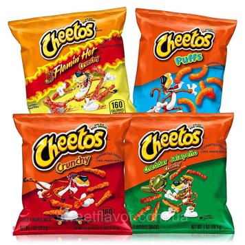 Мікс чіпсів Cheetos 4st 1196 фото