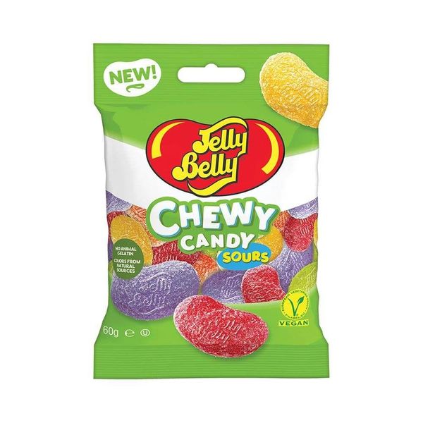 Кислі желейки Jelly Belly Chewy Candy Sours 60g 1666 фото