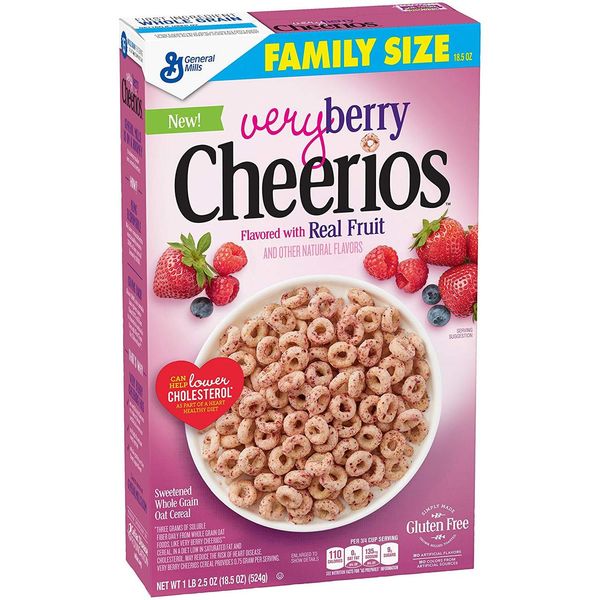 Сухий сніданок Cheerios Very Berry 524g (Термін придатності до 10.08) 0778 фото