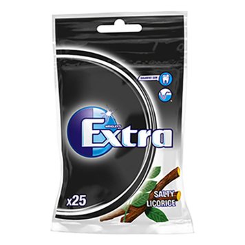 Жвачки Extra Salty Licorice Sugar Free (25 шт) 35g 2625 фото