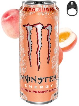 Енергетик напій Monster Energy Ultra Peachy Keen 500 ml 5516 фото