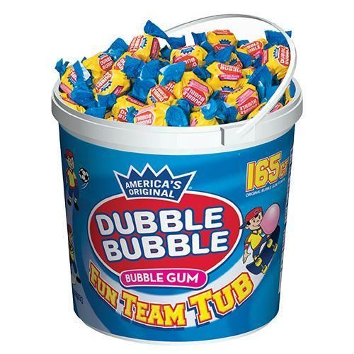 Відро жуйок Dubble bubble (165шт) 0843 фото