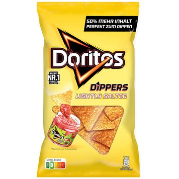 Чіпси Doritos Dippers Lightly Salted 187g 3001 фото