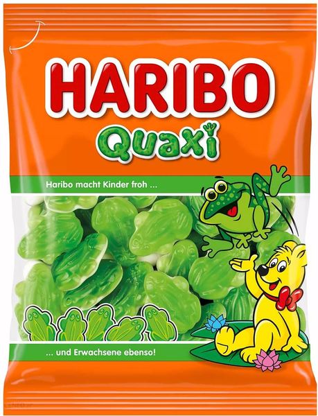 Желейки жабки Haribo Quaxi 175g 5312 фото