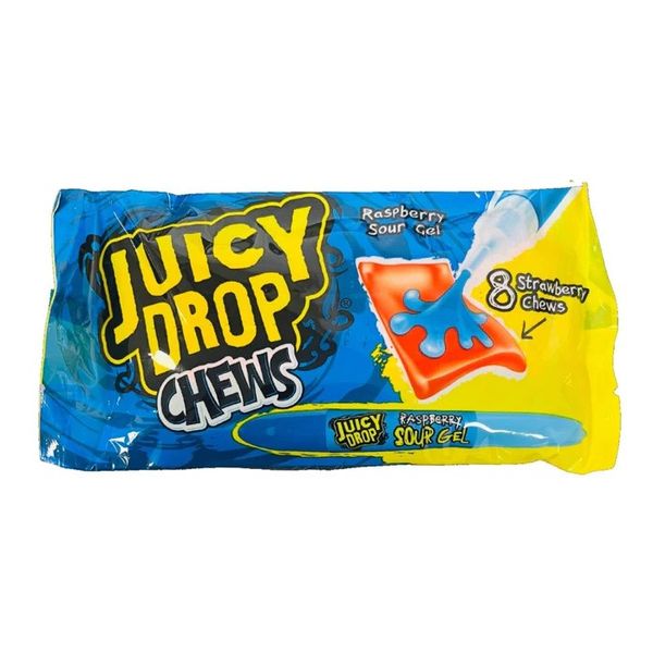 Жувальні цукерки Juicy Drop Chews Raspberry 67 g 4964 фото