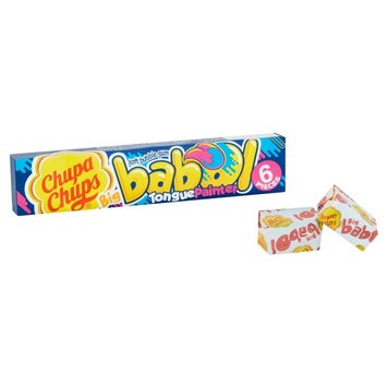 Жувальна гумка Chupa Chups Big Babol Blue Raspberry Flavour 6 шт. 5368 фото