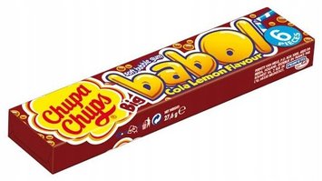 Жувальна гумка Chupa Chups Big Babol Cola Lemon Flavour 6 шт. 5369 фото