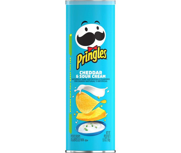 Pringles Cheddar&Sour cream 158g 1204 фото