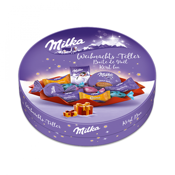 Набір солодощів Milka Christmas Box 202g 1513 фото