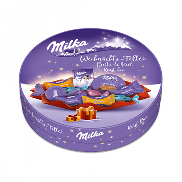 Набір солодощів Milka Christmas Box 202g 1513 фото