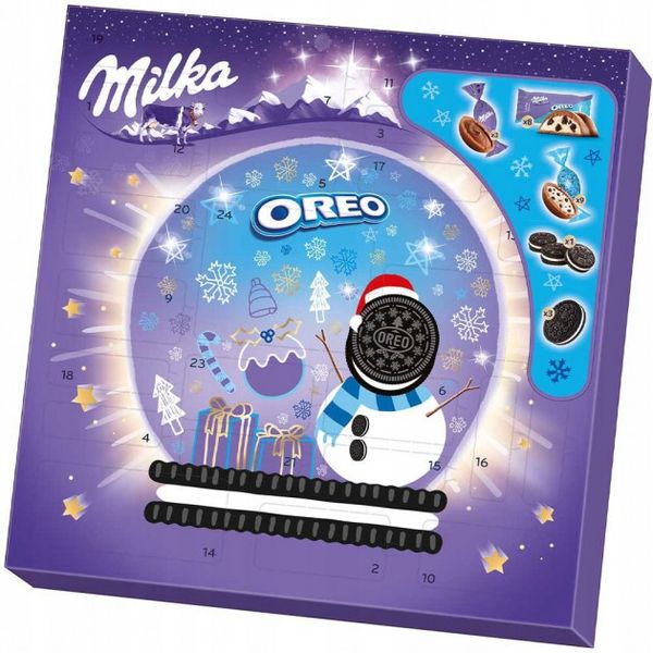 Адвент Календар Milka Oreo Advent Calendar 286g 1438 фото