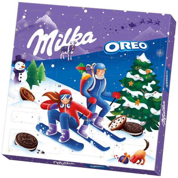 Адвент Календар Milka Oreo Advent Calendar 286g 1438 фото