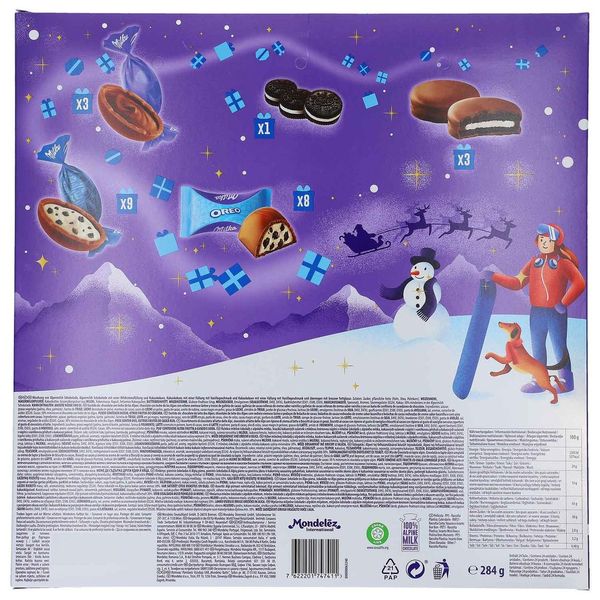 Адвент Календар Milka Oreo Advent Calendar 286g 1438 фото