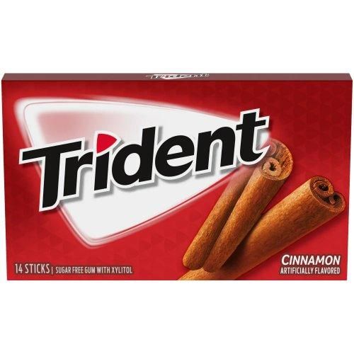 Жуйка Trident cinnamon 14 sticks 1627 фото