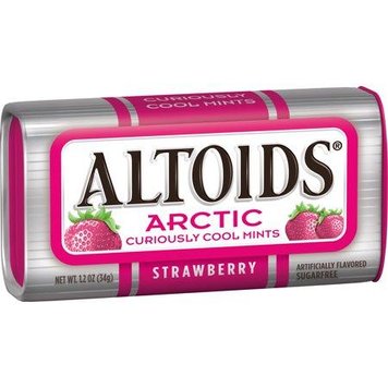 Льодяники Altoids Arctic Mints Strawberry Sugar Free 34g 0853 фото