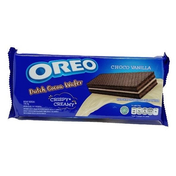 Вафля Oreo Crispy Creamy Choco Dutch Cocoa Wafer Vanilla 140g( до 07.09.2023) 4453 фото