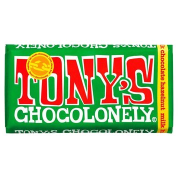 Шоколадка Tony's Chocolonely Milk Chocolate Hazelnut 180g 4089 фото