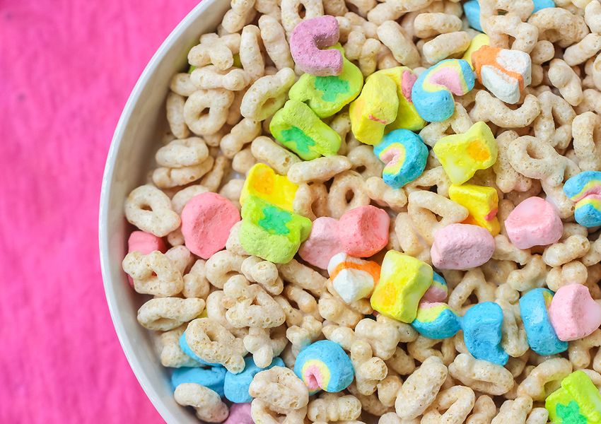 Lucky Charms cups 48g 0691 фото