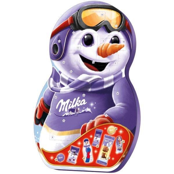 Адвент календар Milka Advent Snow Mix Великий Сніговик 236 г 1534 фото