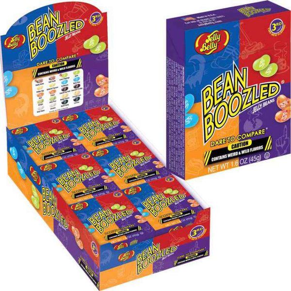 Блок Jelly Belly Bean Boozled 24*45g 0024 фото