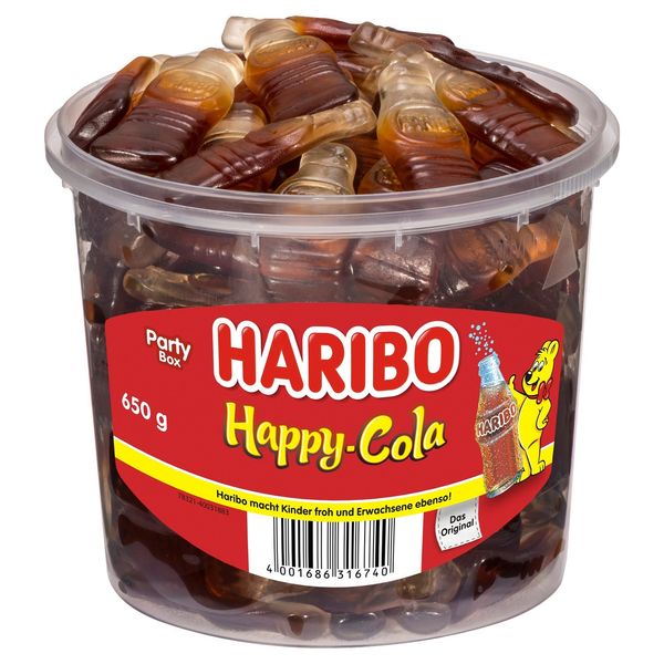 Желейні цукерки Haribo Happy Cola 650 g 5470 фото