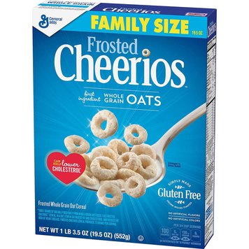 Сухий сніданок Cheerios Frosted 552g 0772 фото