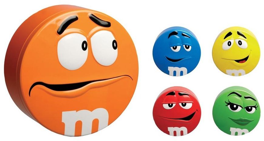 Драже M&M's Chocolate Limited Edition Smiley Tin 200g 5482 фото