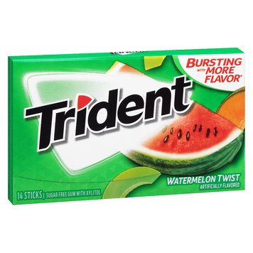 Жуйки Trident Watermelon 14 sticks 0613 фото