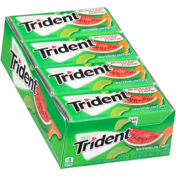 Жуйки Trident Watermelon 14 sticks 0613 фото