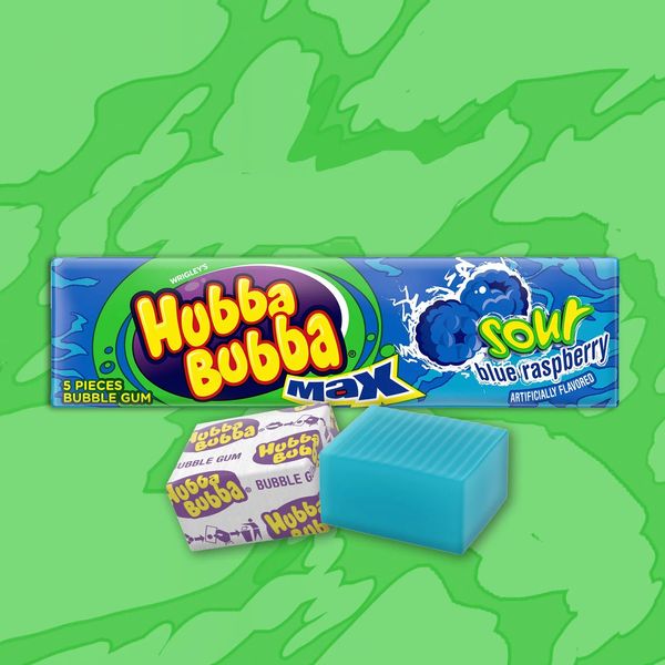 Жуйка Hubba Bubba Blue Raspberry 56g 5369 фото