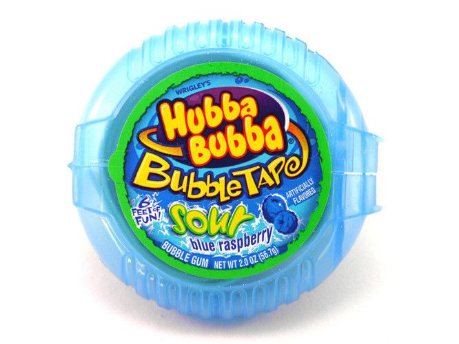 Жуйка Hubba Bubba Blue Raspberry 56g 0125 фото