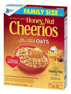 Сухий сніданок Cheerios Honey Nut 552g 0545 фото