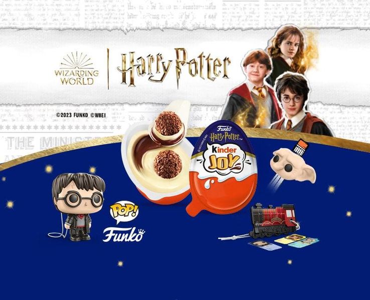 Шоколадное яйцо Kinder Joy Funko Harry Potter 20g 4738 фото