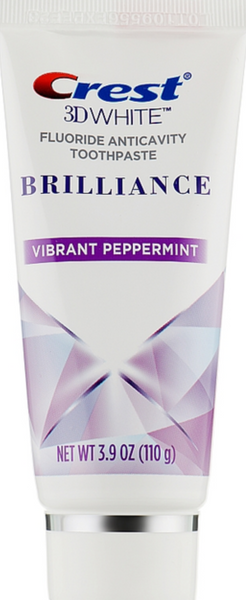 Отбеливающая зубная паста Crest 3D White Brilliance Vibrant Peppermint 110г 0876 фото