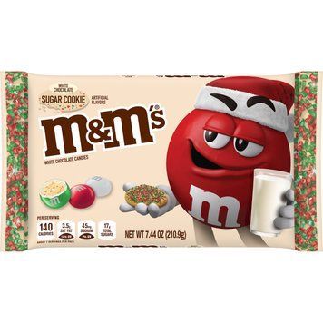 M&M's Holiday White Chocolate Sugar Cookie Crisp 210.9g 1457 фото